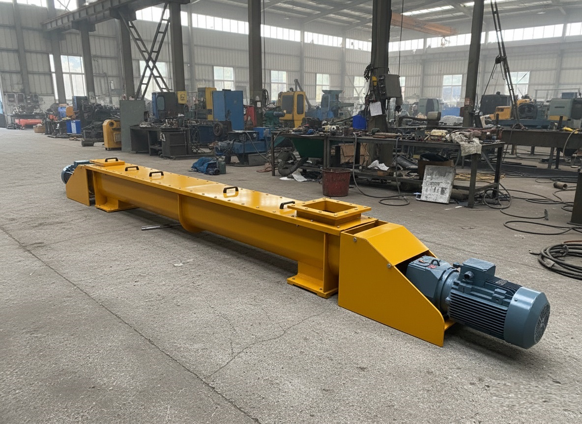 U Tipi Helezon Konveyör